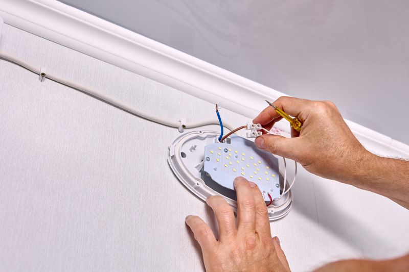 Floodlight Installation detail