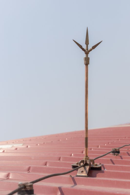 Lightning Rod Installation detail
