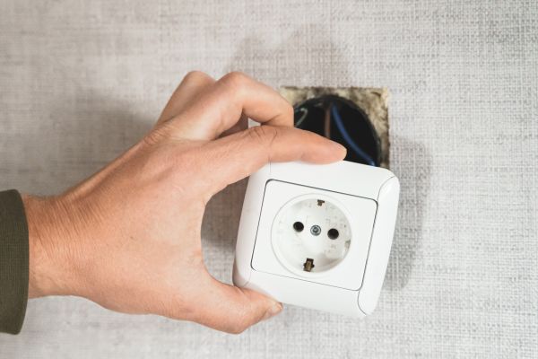 Wall Outlet Installation in Abilene