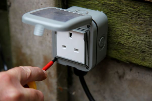 Exterior Socket Installation